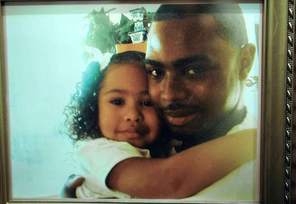 Oscar Grant and his daughter Tatiana, in a 2007 photograph. Oscar Grant, was gunned down by a former BART police officer in January of 2009. Johannes Mehserle, is about to go on trial for murder in Los Angeles.