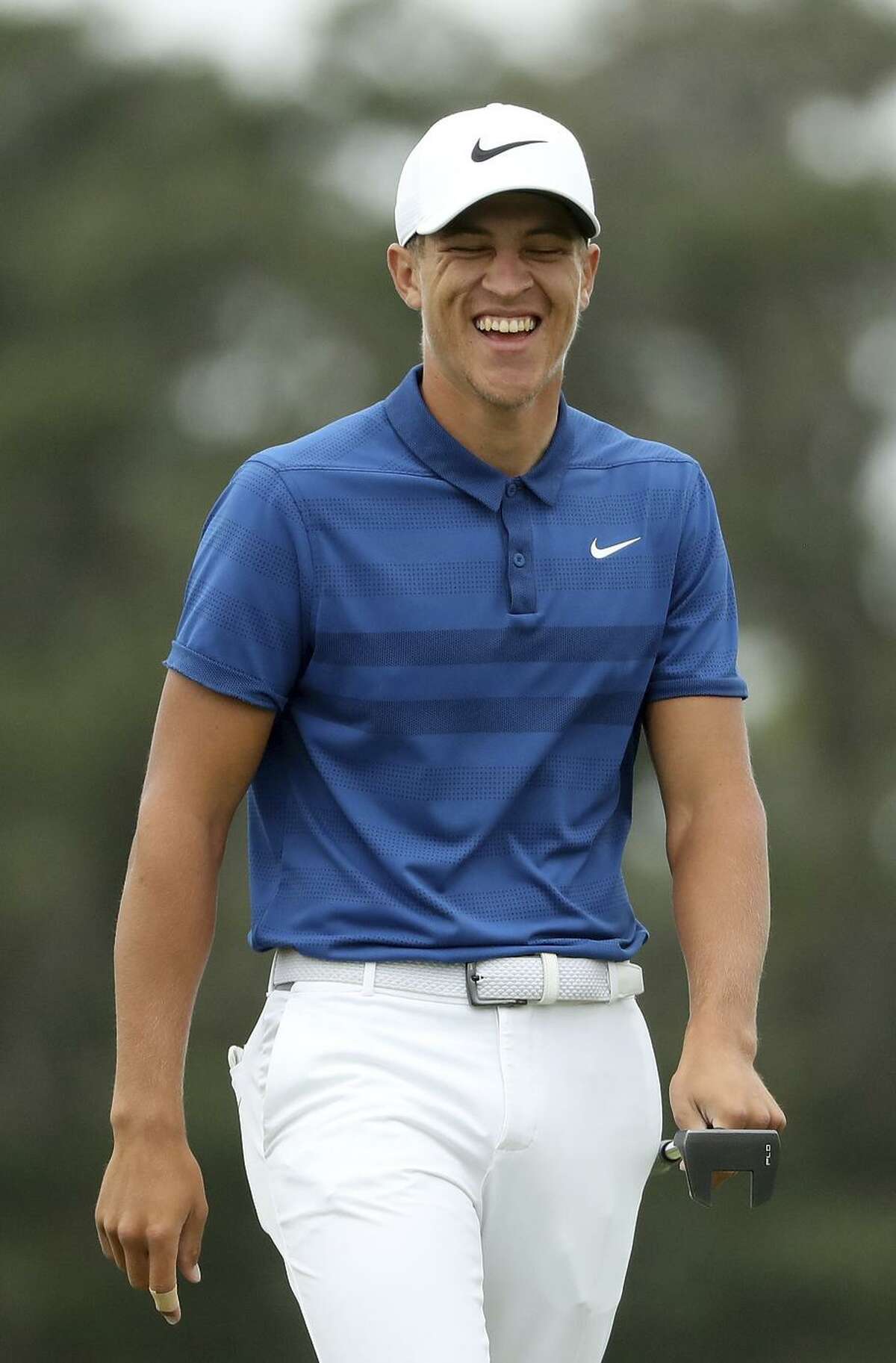 Cameron Champ, who in a year has gone from 1,057th on the PGA Tour to 95th, hits drives that routinely carry 340 yards.