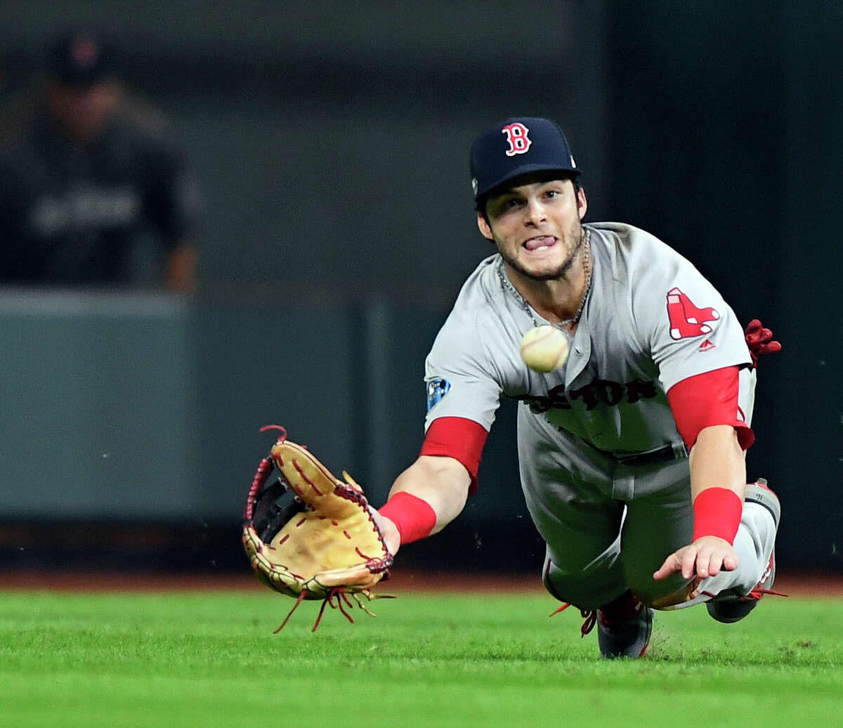 Andrew Benintendi Boston Red Sox 2018 MLB World Series Champions