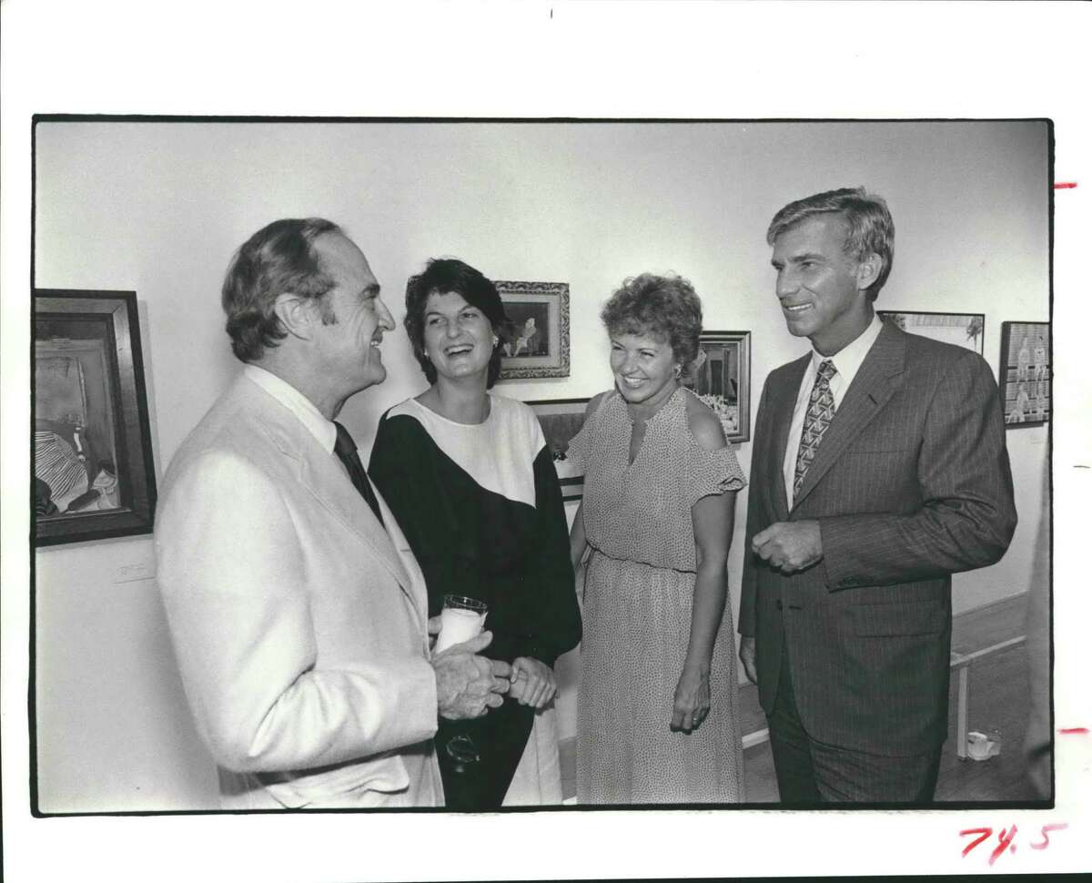 Anderson Todd, left, and daughter Emily Todd, second from left in 1983.
