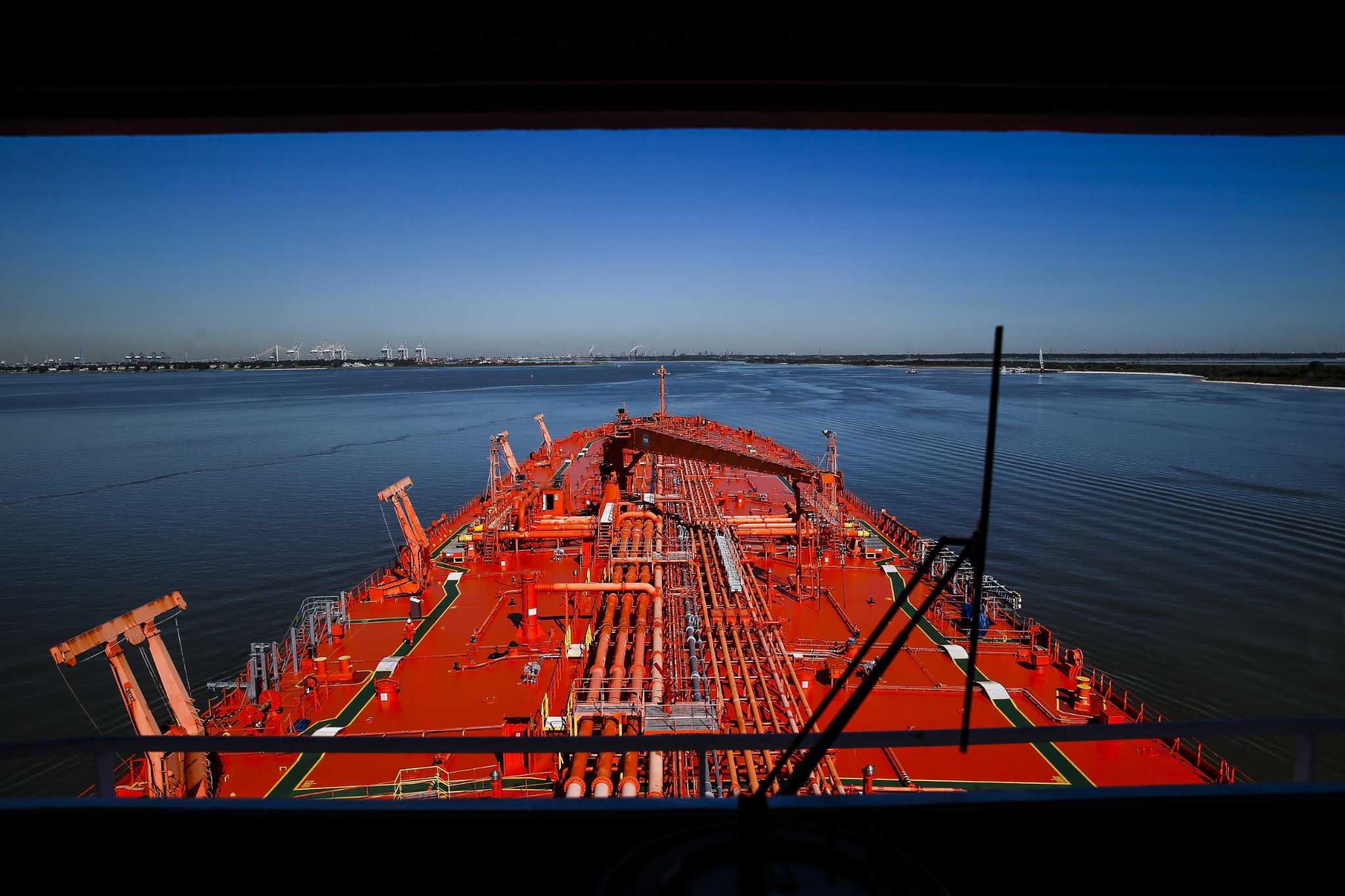 Energy companies push back against large container ships calling on Houston