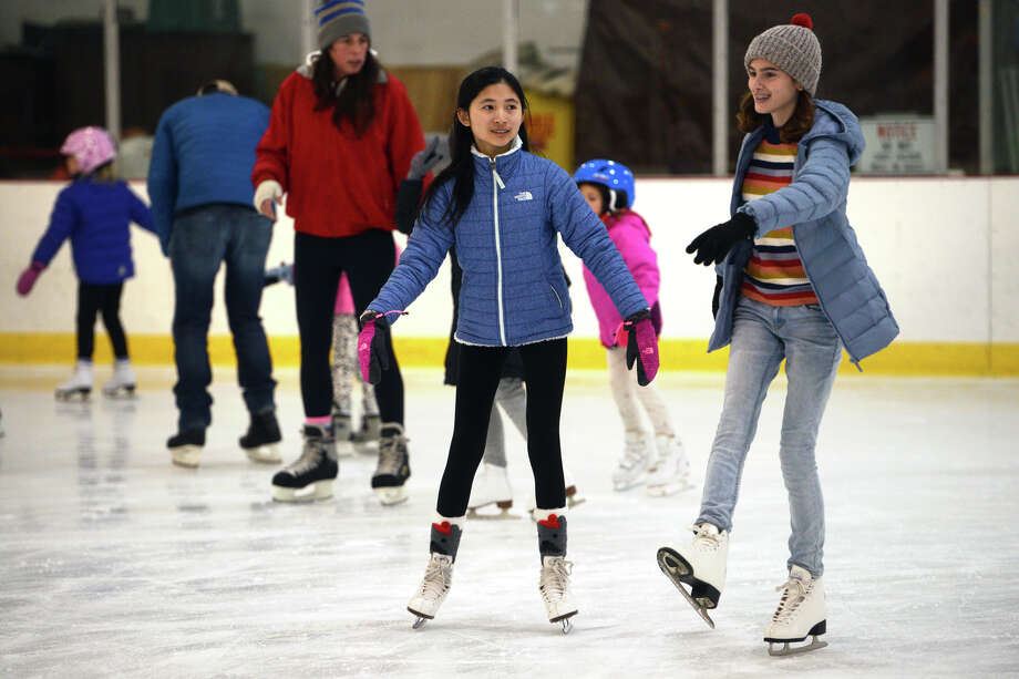 participate in a public skating session at dorothy hamill rink