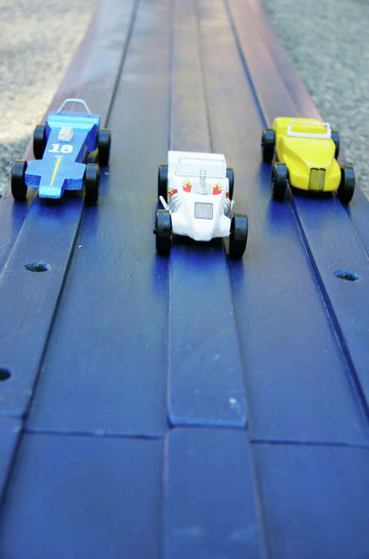 Adult Pine Car Derby a race to raise charity funds