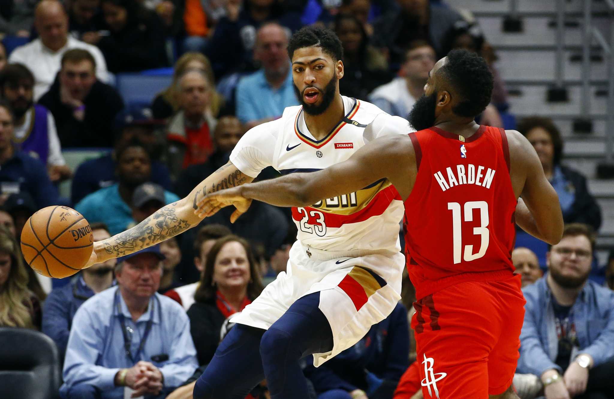 Kenny Smith argues that Anthony Davis would lift Rockets to playoffs