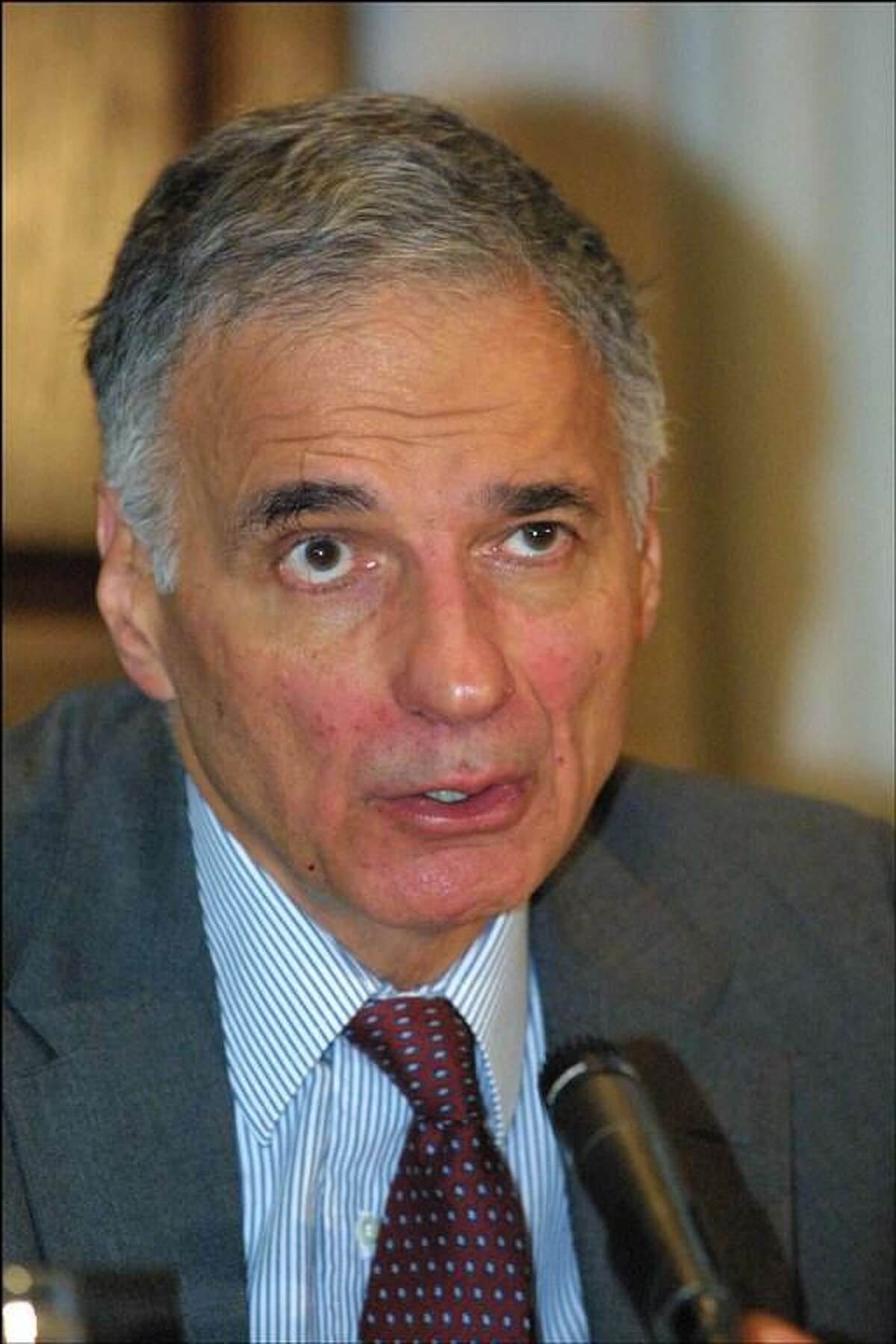 Conn. native Ralph Nader remains a voice for consumers, justice