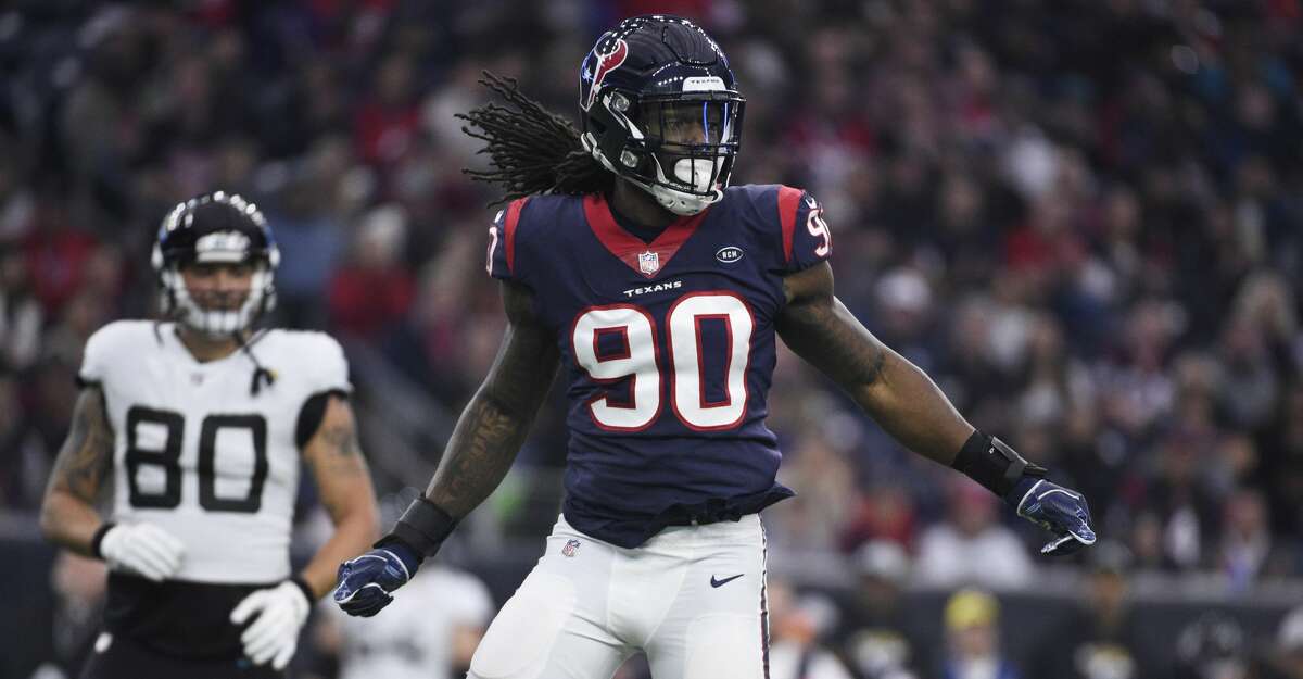 Jadeveon Clowney, defensive end 2018 base salary: $13.3 million Contract: 4 years, $22.3 million ($22.3 million guaranteed) Can become an unrestricted free agent this offseason if the Texans don't franchise tag him.