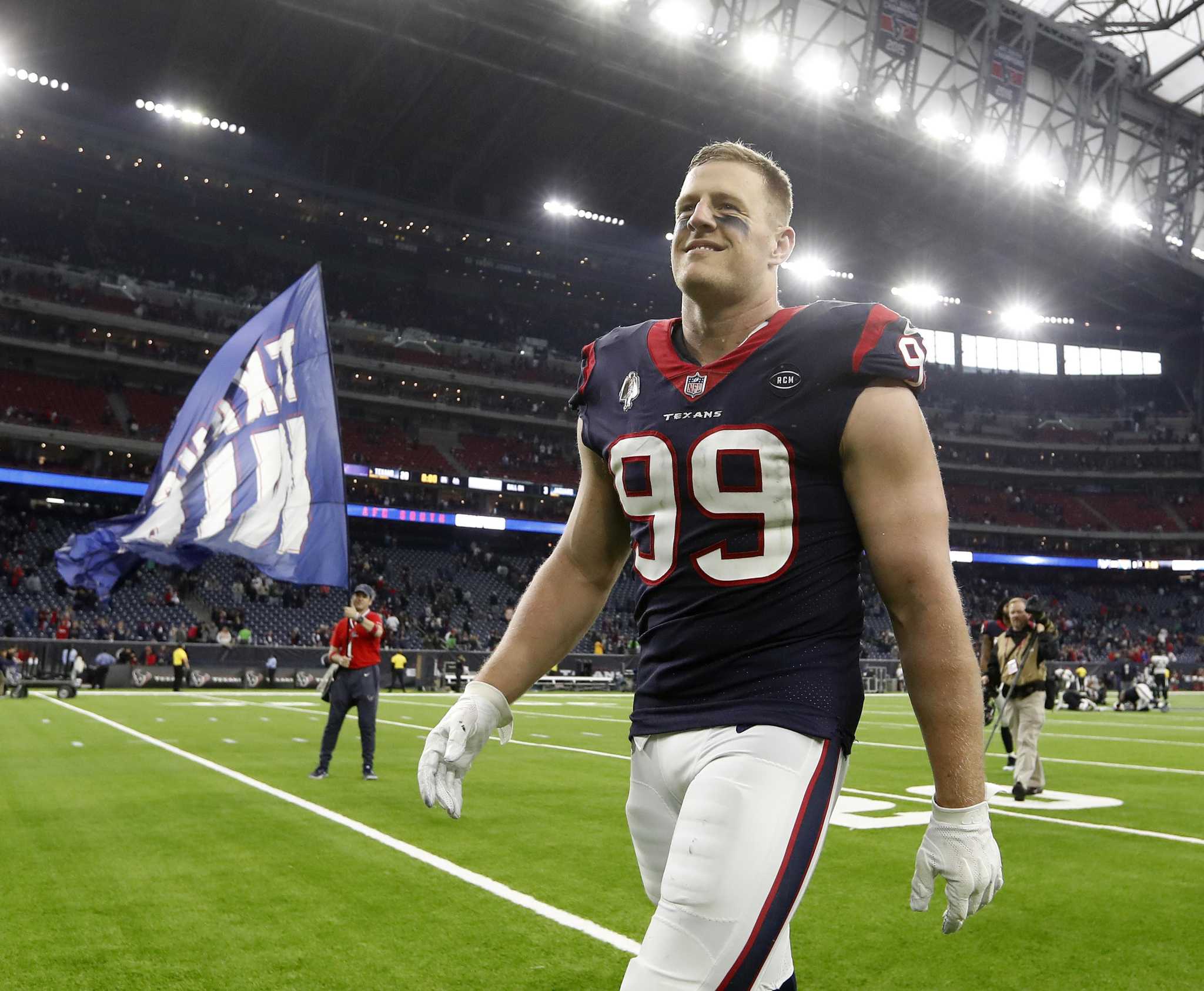 J.J. Watt excited to come back 'home' when inducted into the Houston Texans  Ring of Honor