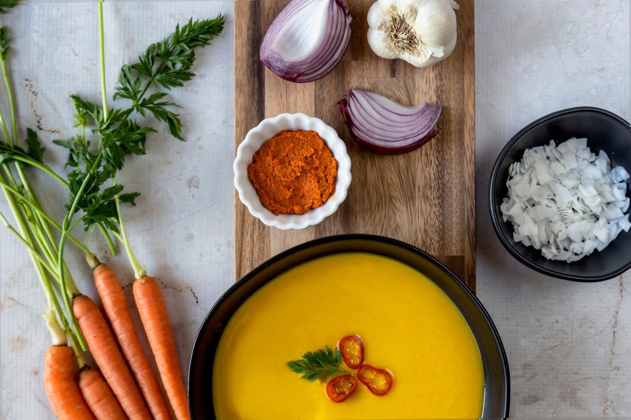 Recipe Red Curry Carrot Ginger Soup