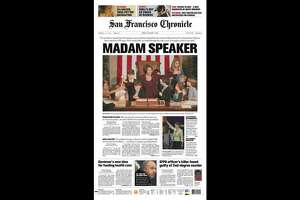 Chronicle Covers: Nancy Pelosi earns the title ‘Madam Speaker’