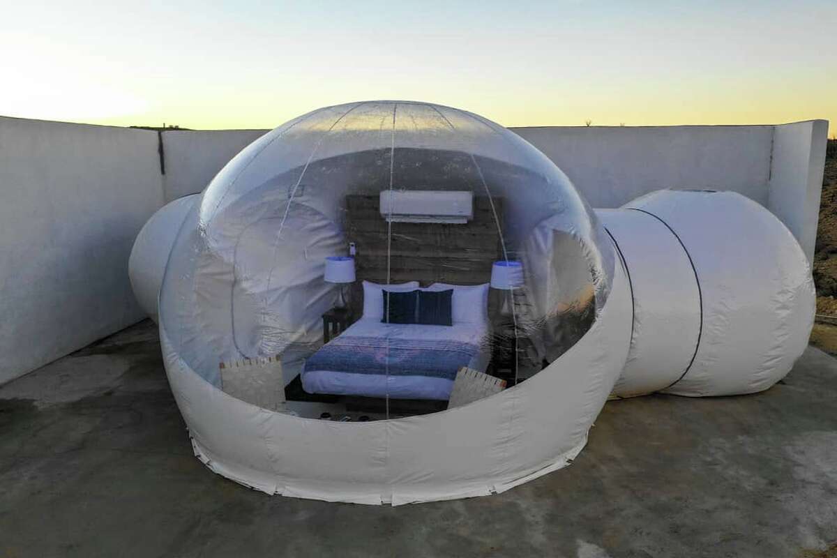 Book a bubble under the Texas stars at Basecamp Terlingua
