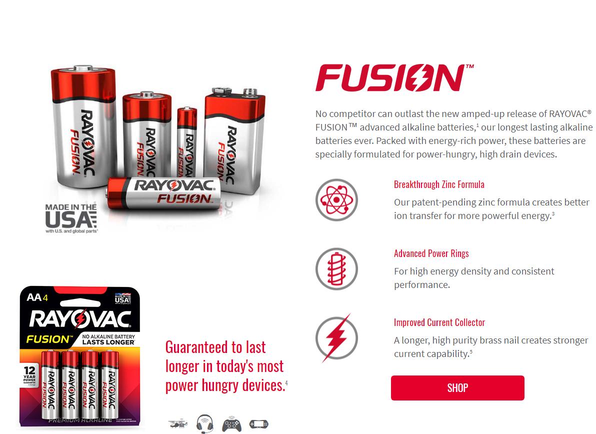 Energizer boosts Duracell rivalry with 2B Rayovac buy