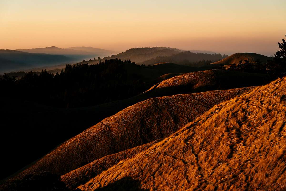The sun sets upon the hills of Mount Tamalpais State Park in Mill Valley, Calif., on Thursday, Dec. 13, 2018. Click through the gallery for a look at the Bay Area's deadliest beaches.