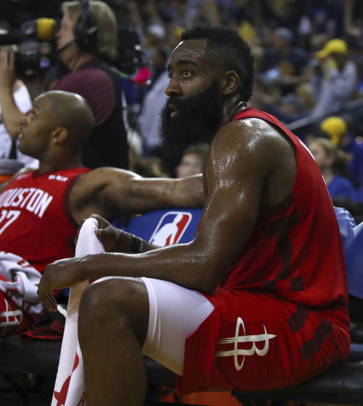 James Harden's incredible heroics lift Rockets over Warriors in overtime