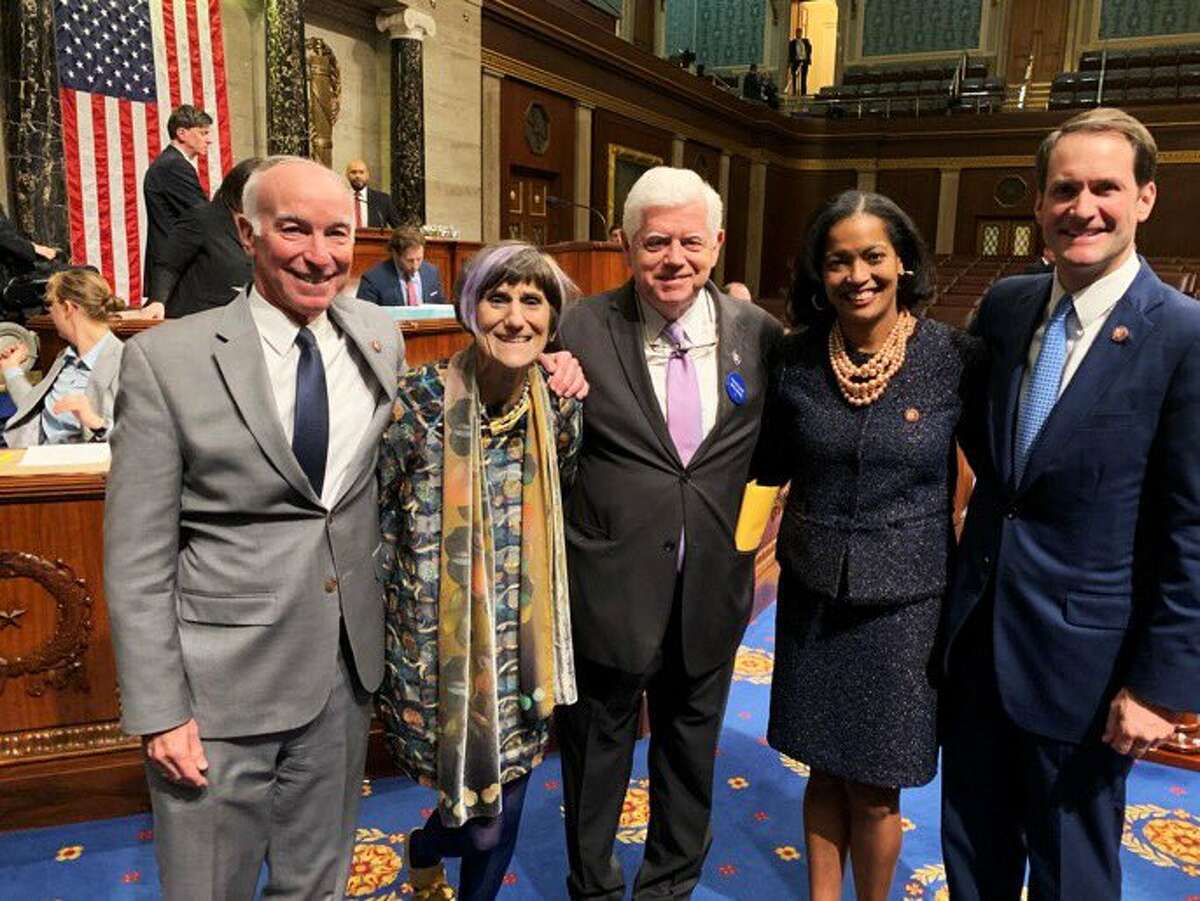 Hayes takes in Day One as member of Congress from Connecticut