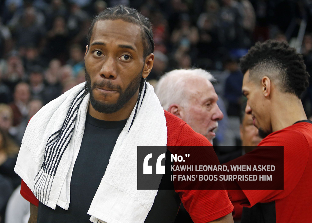 kawhi leonard angry