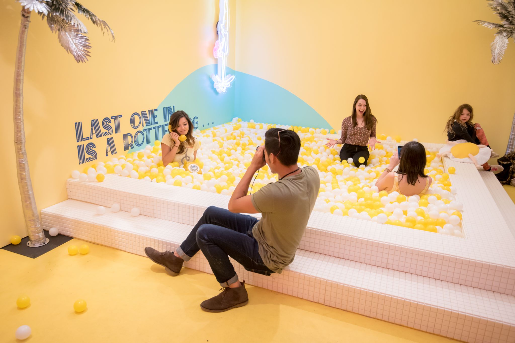 An egg-themed pop-up installation is coming to DTLA