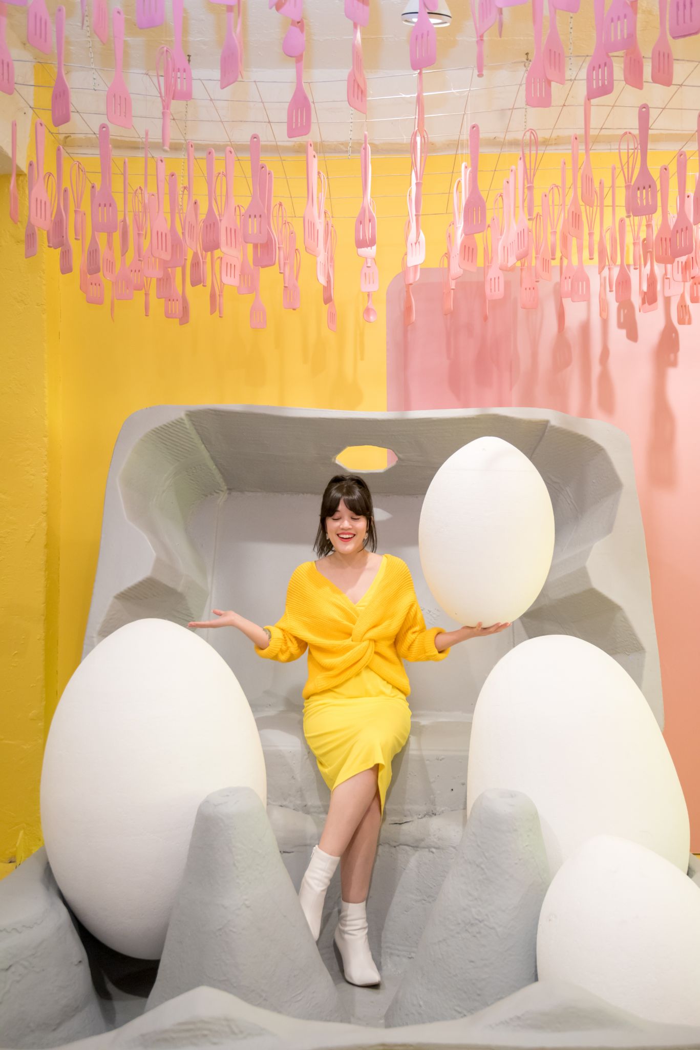 An egg-themed pop-up installation is coming to DTLA
