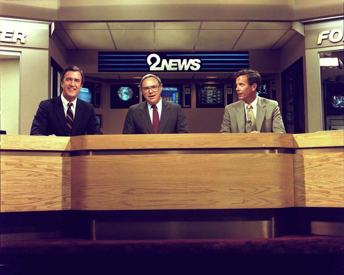 KPRC 2 News anchor team Ron Franklin, Ron Stone and Doug Johnson.