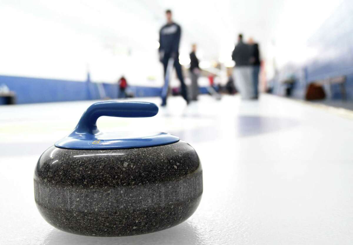 The Albany Curling Club's season-closing competition was cut short due to a COVID-19 breakout among members. (Phoebe Sheehan/Times Union)
