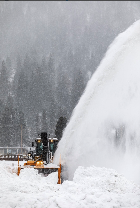 What A Dump Storm Brings Massive Sierra Snowfall