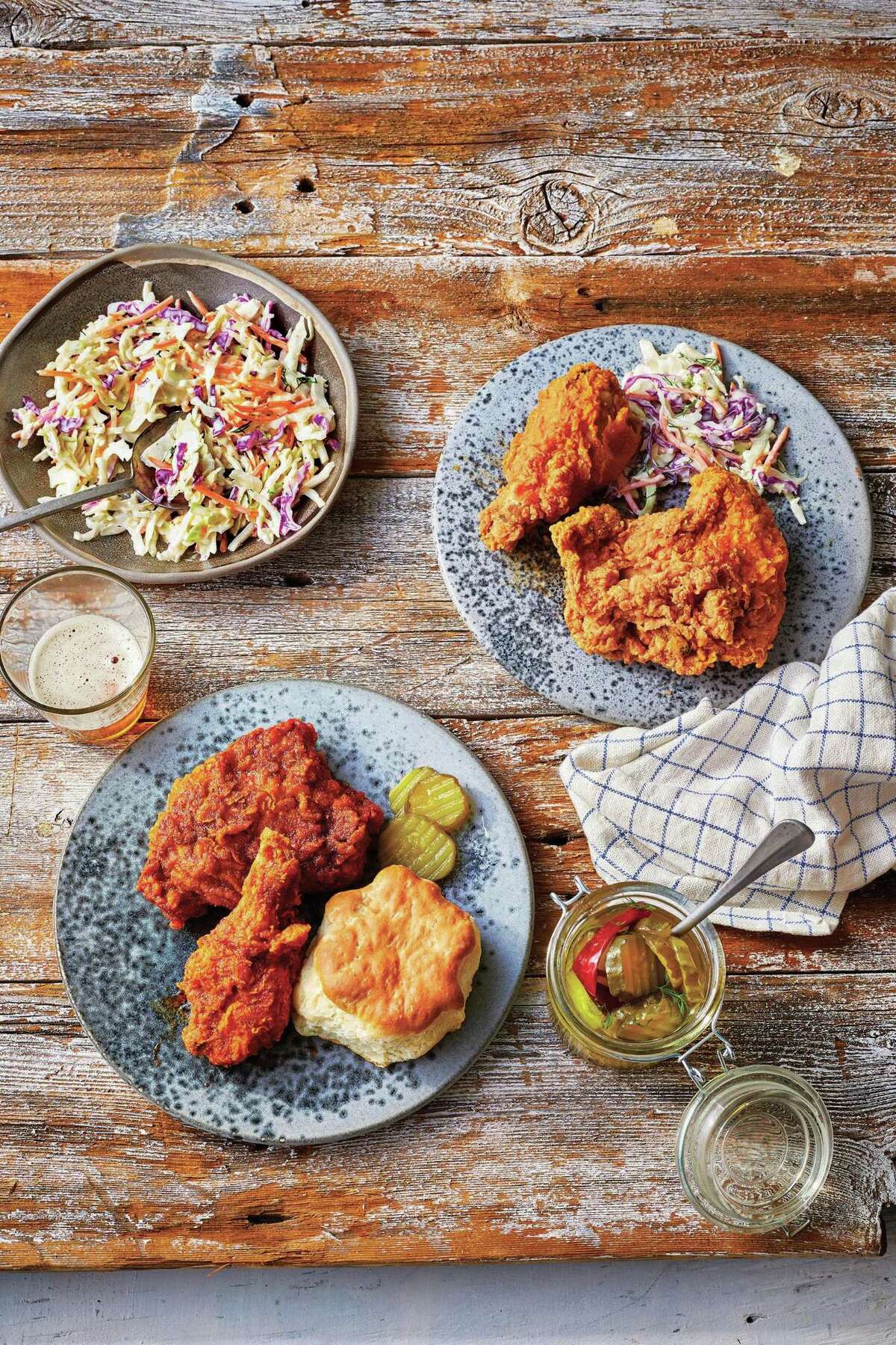 Recipe Classic Fried Chicken with Nashville Hot Baste