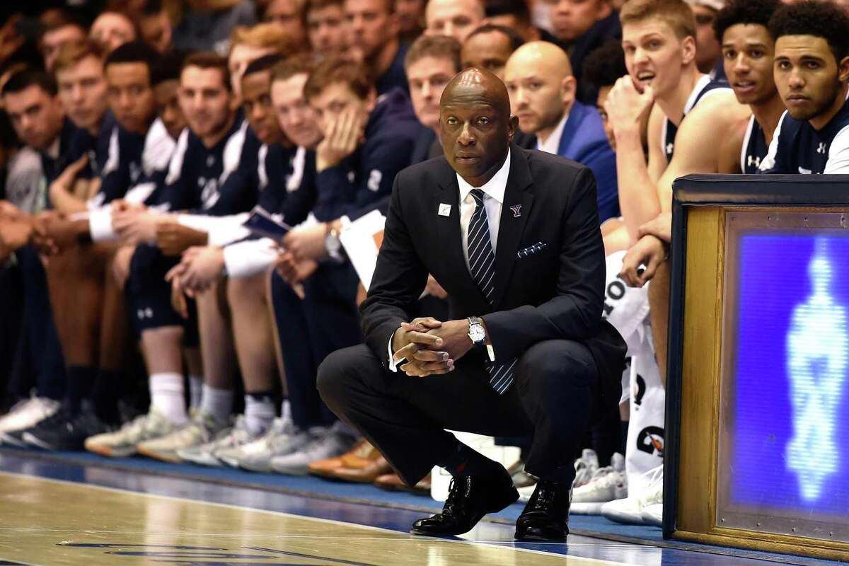 Yale men’s basketball coach James Jones was the recipient of the Polly Sweeten Excellence in Sports Award at the 11th Annual Farnam Community Sports Celebrity Breakfast on Monday morning.