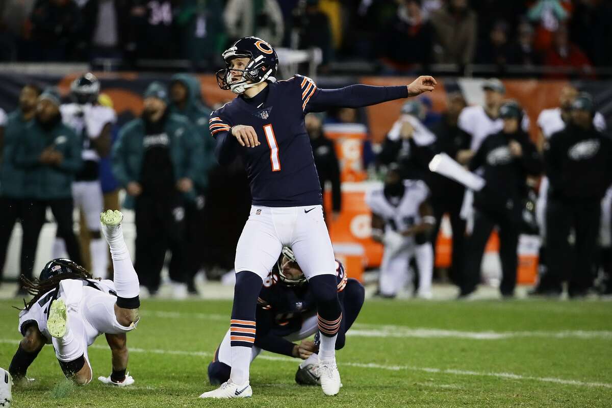 Figures from across the sporting world are showing support for Chicago  kicker Cody Parkey after his devastating 'double-doink' knocked the Bears  out of the playoffs