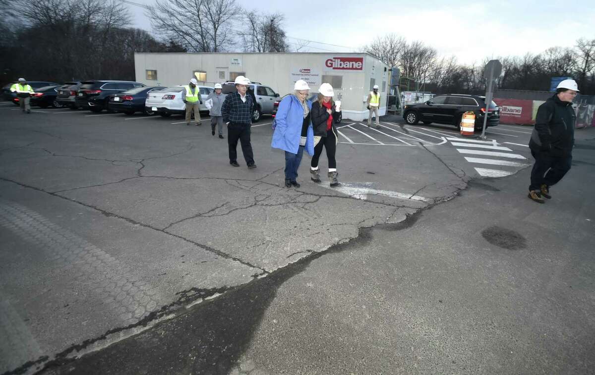 West Haven Board of Education members tour high school