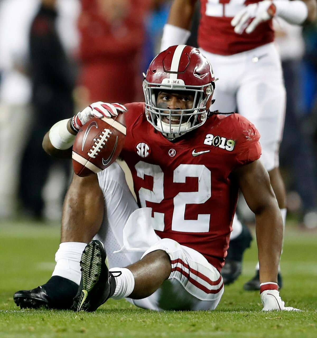 College Football Playoff - Leaping from Saturdays to Sundays! Alabama  Football RB Najee Harris is taking his three #CFBPlayoff  #NationalChampionship appearances to the Steel City and the Pittsburgh  Steelers as the 24th