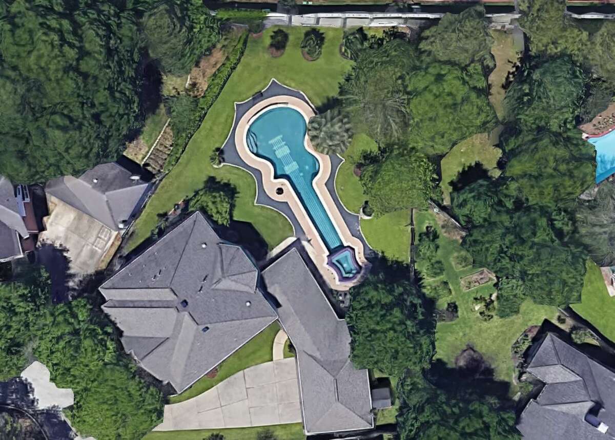 Teguh Inarsoyo of Katy loves guitars so much he constructed a 60-foot in-ground swimming pool modeled after the Gibson Les Paul 1960 Classic edition in his backyard.