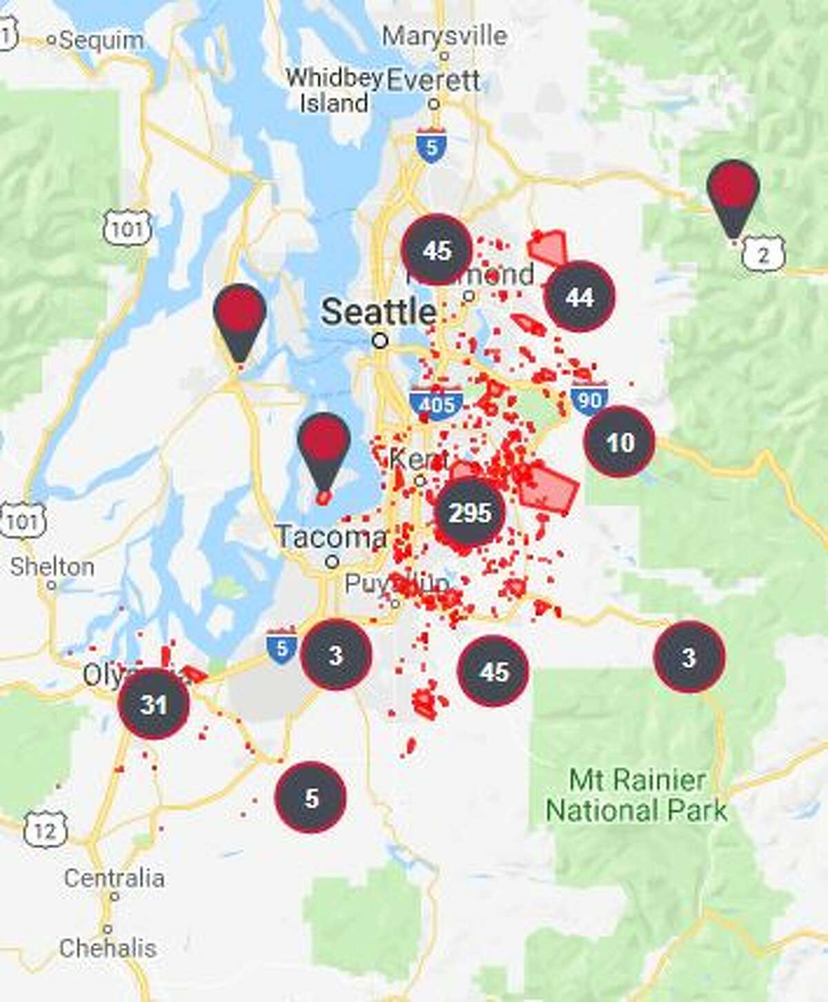 Over 11,000 still without power as new windstorm enters Puget Sound