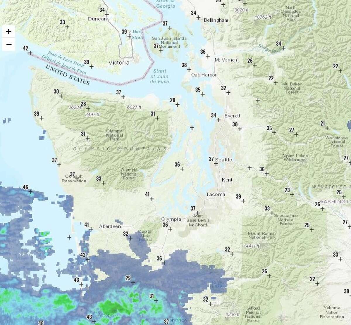 Over 11,000 still without power as new windstorm enters Puget Sound