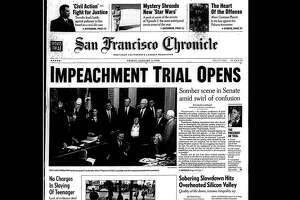Chronicle Covers: The impeachment of President Bill Clinton