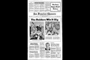 Chronicle Covers: When the Raiders won their first Super Bowl