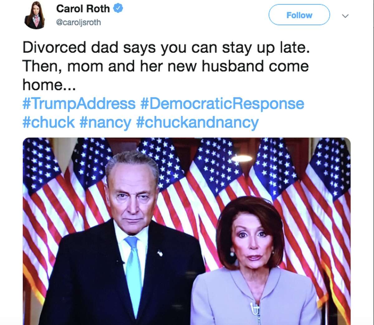 Chuck Schumer And Nancy Pelosis Rebuttal To Trump Unleashes A Flood Of Memes