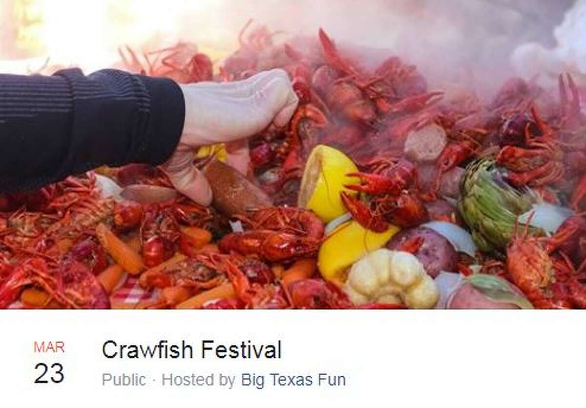 Big Texas Fun has announced the dates of the 2019 Crawfish Festival in Selma.