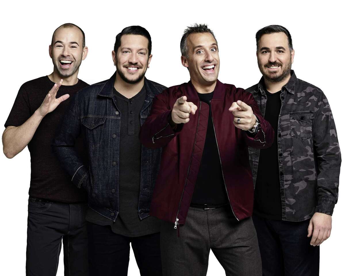 Stars of 'Impractical Jokers' at Webster Bank Arena in Bridgeport...