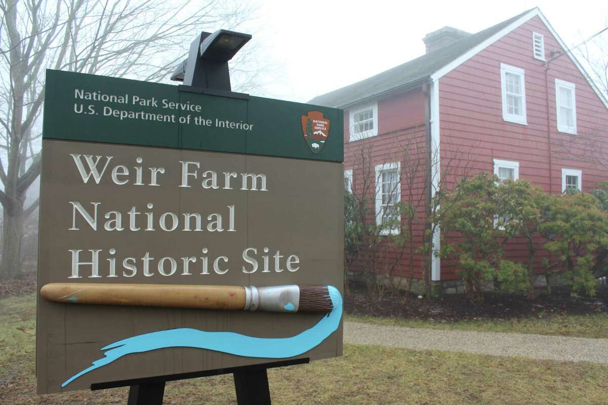 The Weir Farm National Historic Site is one of many sites overseen by the National Park Service that has seen a lapse in services due to the federal shutdown.