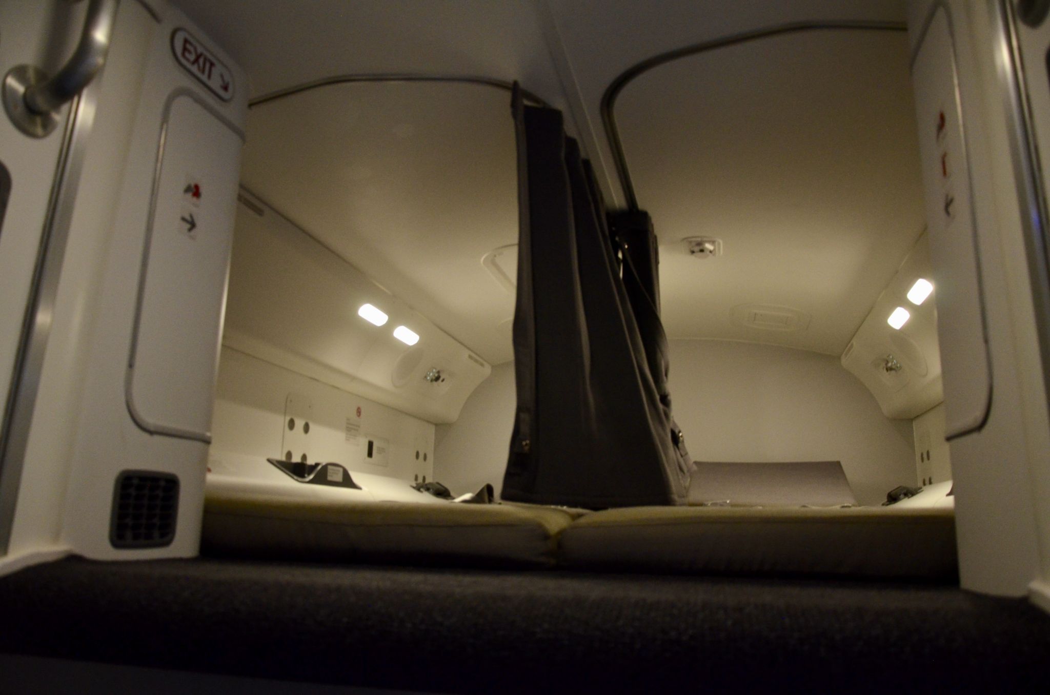 Photos: Secret Room Where Flight Attendants Sleep on 777-300ER Flights