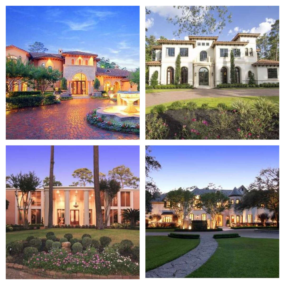 Click through to see the expensive homes of Houston's elite.
