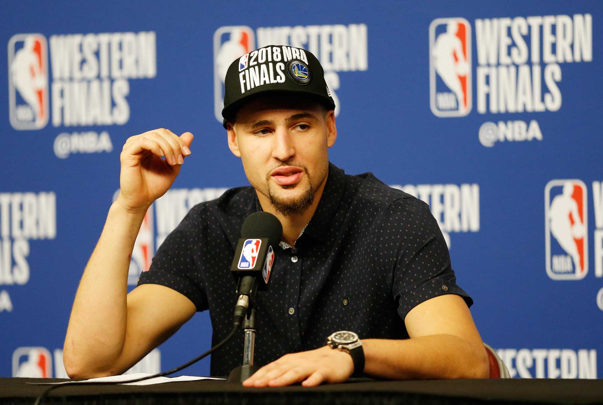 Klay Thompson goes viral with iconic 'Holy cannoli!' quote