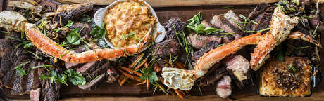 Baller board at Georgia James restaurant