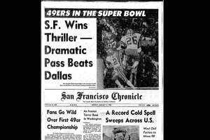 Chronicle Covers: The Catch that started the 49ers’ dynasty