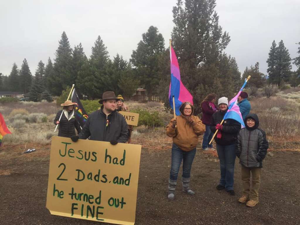 <p>A sign condemning homosexuality posted in front the Trinity Bible Presbyterian Church in Lake Shastina, Calif. has sparked a controversy among local residents. On Sunday, Jan. 6, protesters with the Lake</p>