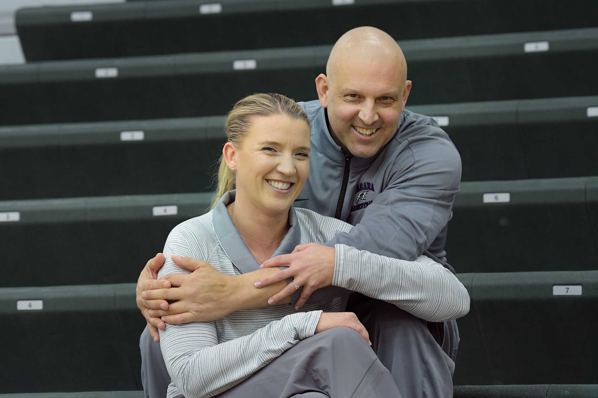 Siena womens basketball coach helps fiance through cancer fight