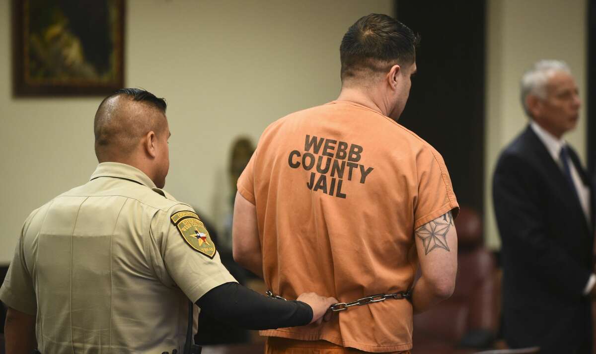Juan David Ortiz appears in the 406th District Court for his arraignment hearing on Thursday, Jan. 10, 2019.