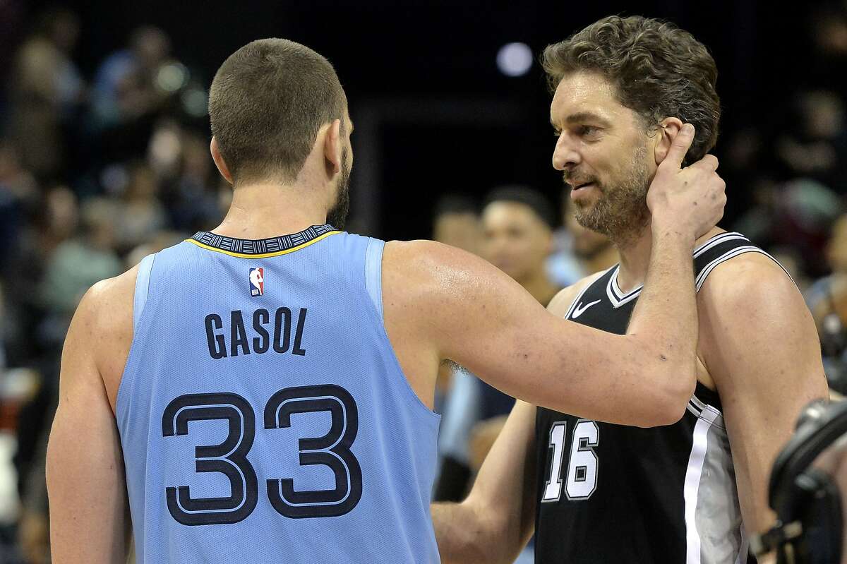 Spurs Pau Gasol Grateful Grizzlies Traded His Brother To A Title Contender