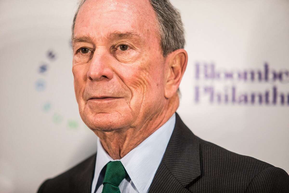 Former New York mayor Michael Bloomberg attends dinner on the eve of the One Planet Summit in December 2017 in Paris, France. Bloomberg is considering a 2020 presidential run. Friday, he will be in the Alamo City to announce a major award worth $2.5 million to San Antonio to help implement its ambitious plan to address climate change.