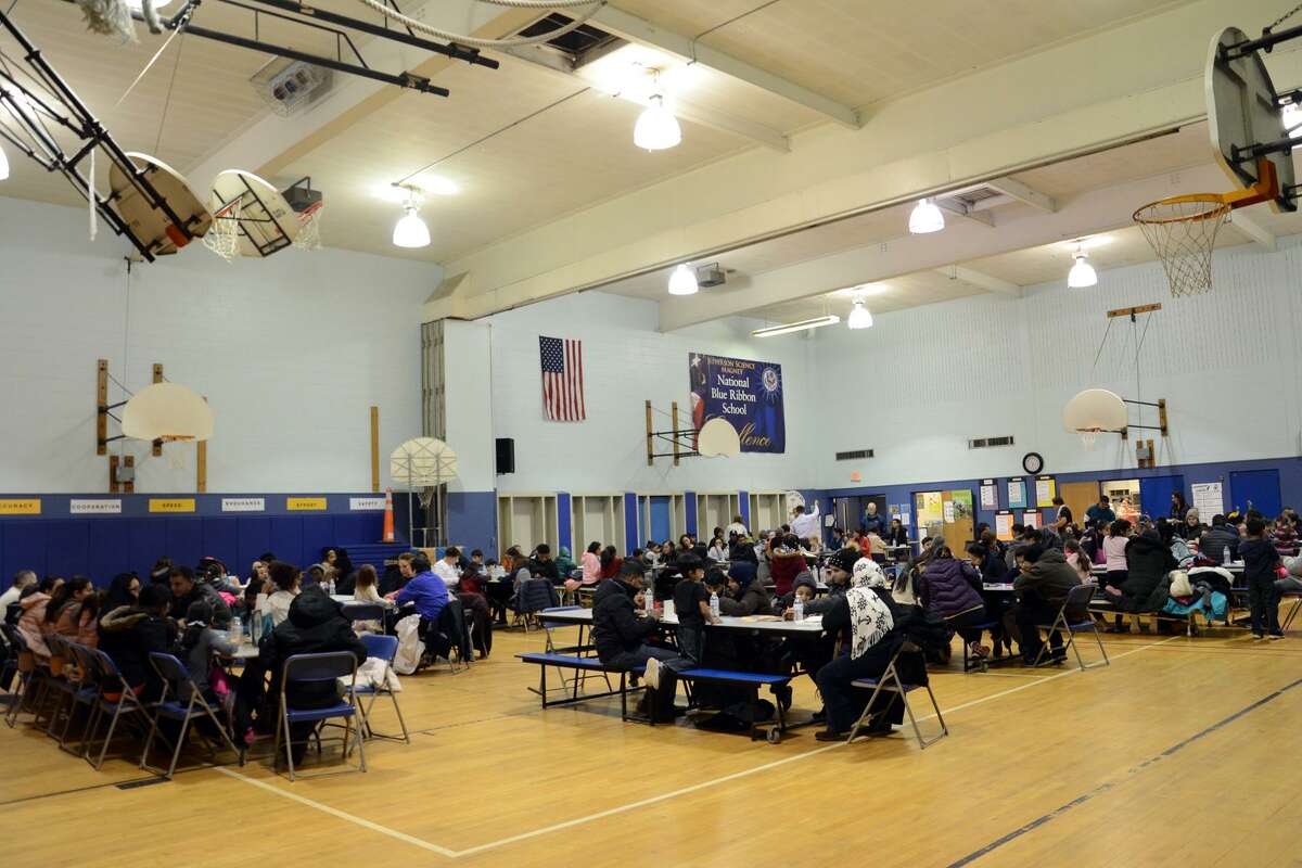Parents, teachers and students gathered at Jefferson Elementary School on Thursday night for a literacy event.