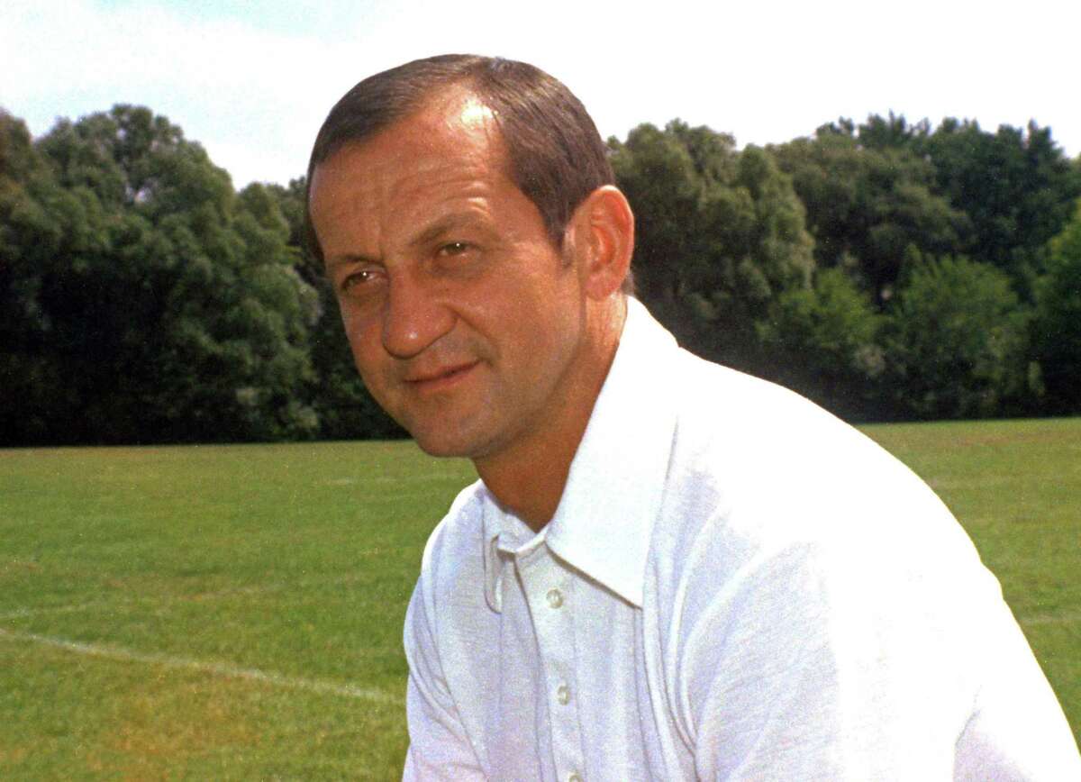 Rick Forzano, shown here in 1974, was the coach at UConn during the 1964 and 1965 seasons. Forzano recently died at the age of 90.